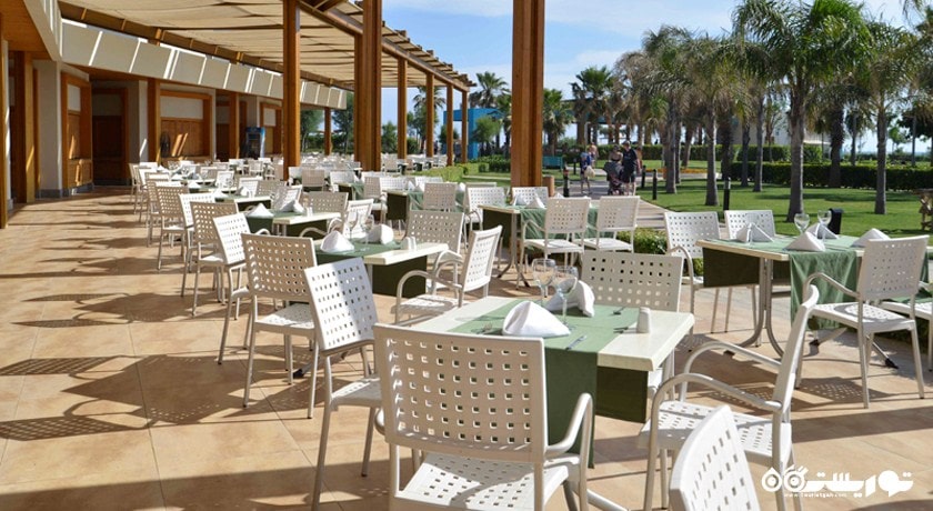 محوطه فضای باز رستوران هتل